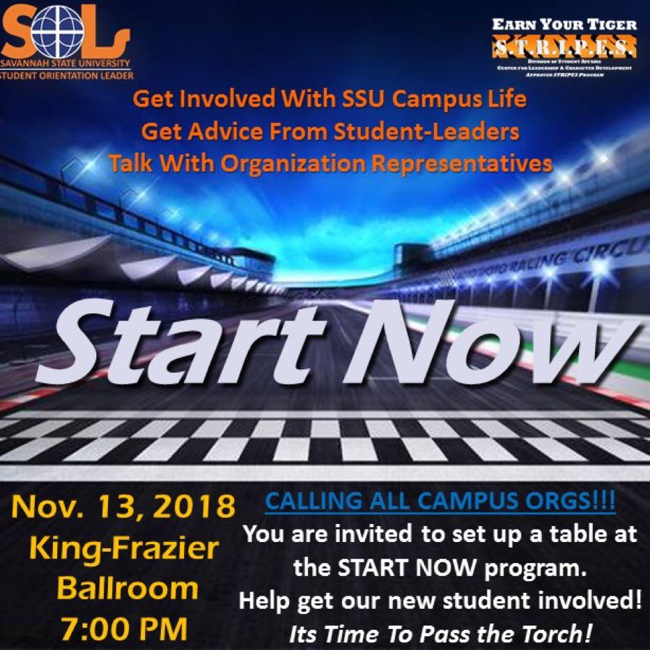 Naya_0620's tweet photo. Get ready! 🏳️Get set! 🏴START NOW! 🏁Join the SOLs as we discuss tips about getting involved in campus life! #SSUSOLS #MYSSU #SSU #SSU18 #SSU19 #SSU20 #SSU21 #SSU22 https://t.co/zSBjg824H0