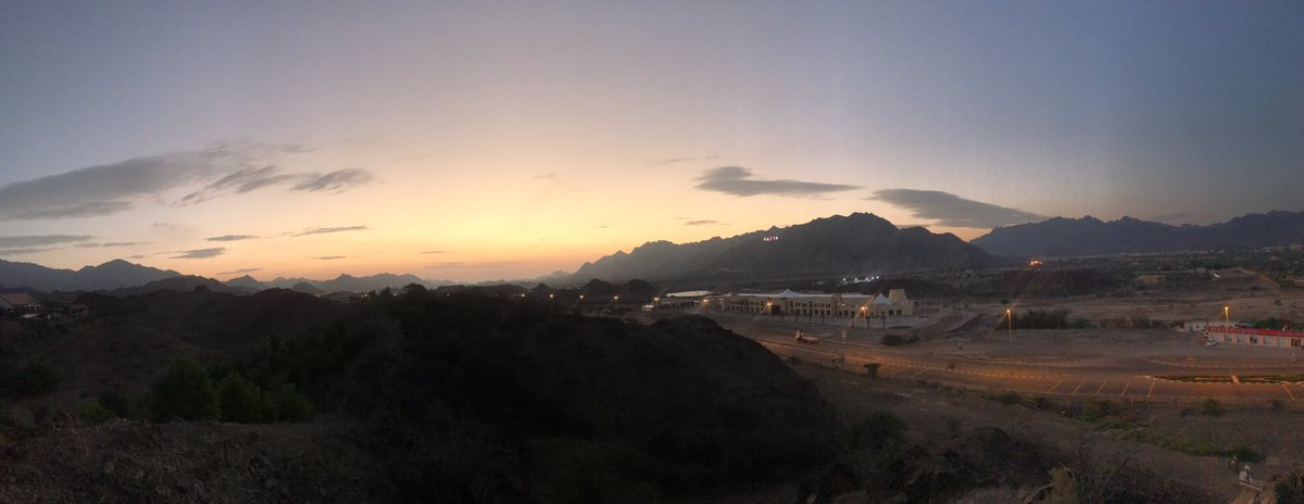 DESCcoast's tweet photo. The early bird catches the worm. Another beautiful morning in #Hatta for @DESC_Skyhouse and @desccoast. Waking up to catch a piece of this beautiful part of the World before the Sun rises in the East @descdubai #y7residential https://t.co/ZmYA5jX5DT