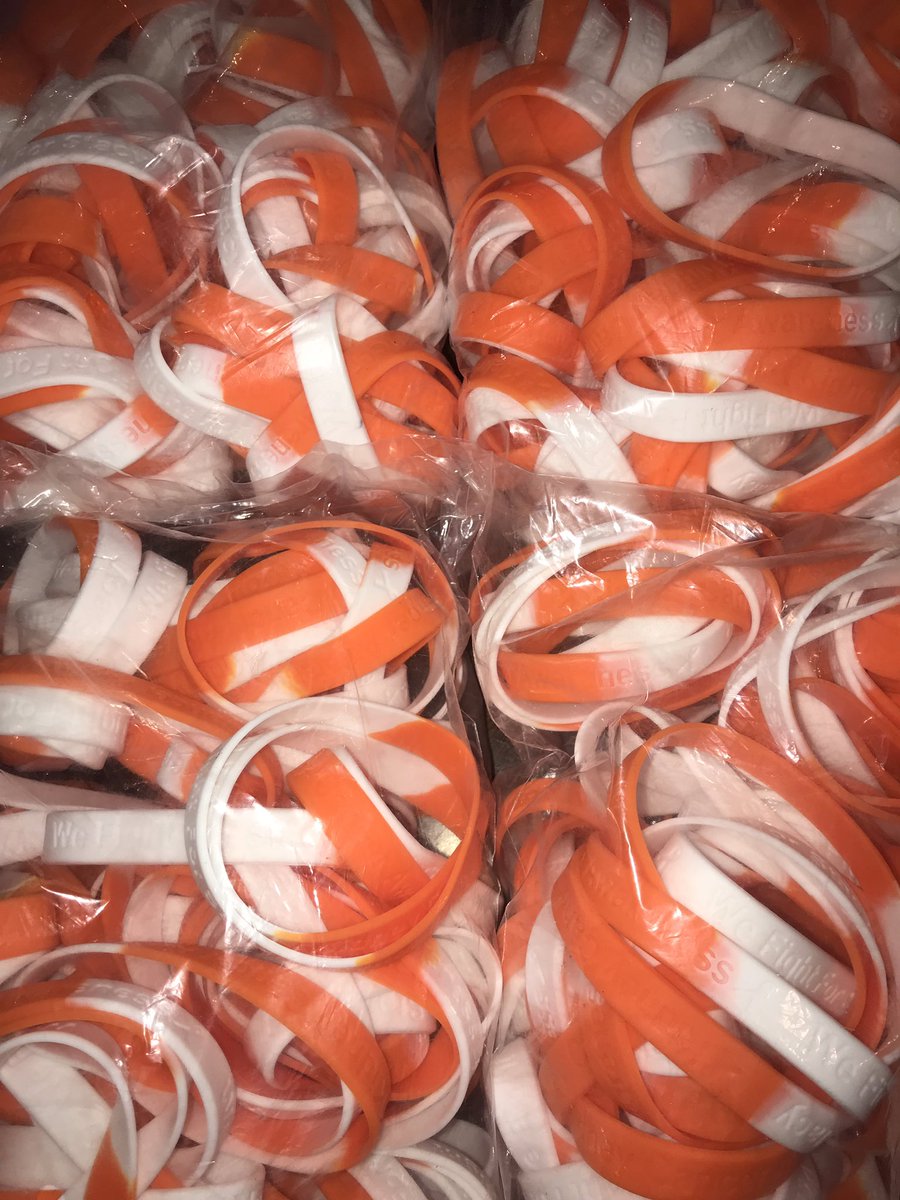 SCHSpridepage's tweet image. Turkey Bowls theme is orange out in remembrance of Stacy Champagne and in support of Trent🧡 Buy a wristband for $3 to show some love &amp;amp; all proceeds will be donated to kidney cancer research!! DM @maggieskeennn or find her at school to buy yours:) SCW people can buy them too 🤞🏼
