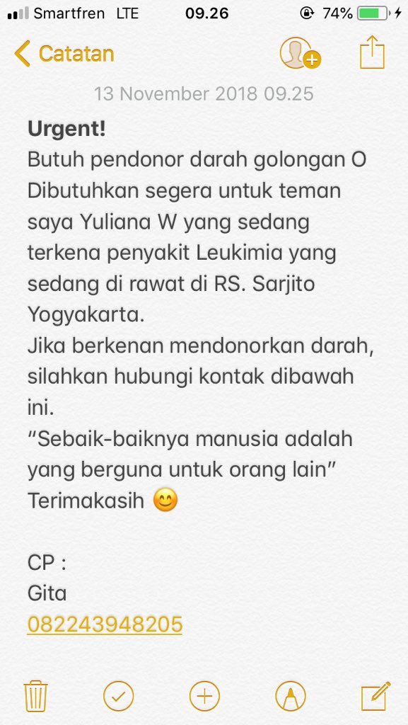 Teman-teman, aku butuh bantuan kalian. 1 retweet kalian sangat membantu saya. Terimakasih 😊