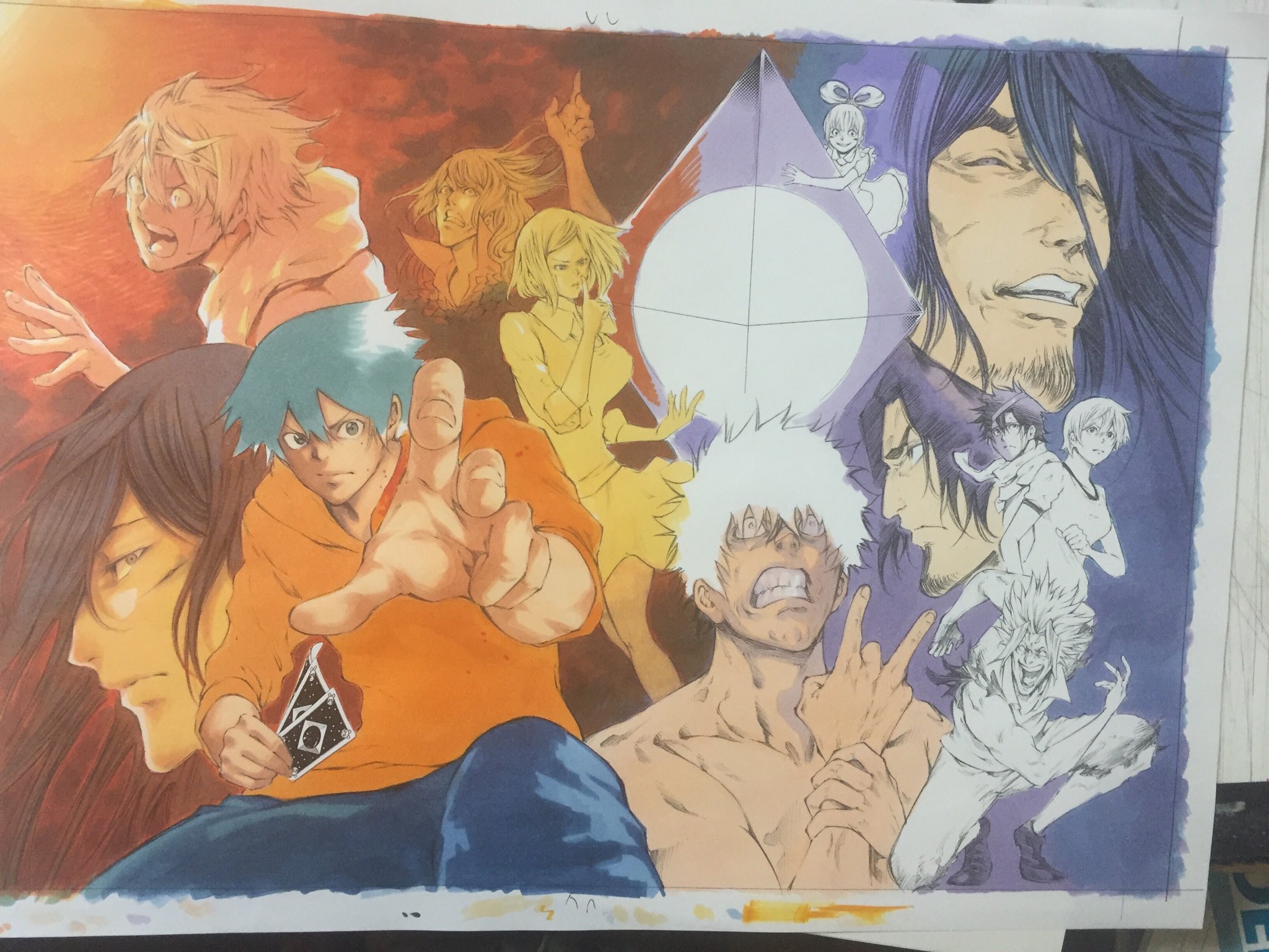 神様の言う通り「絵画」原画 藤村緋ニ on X: 