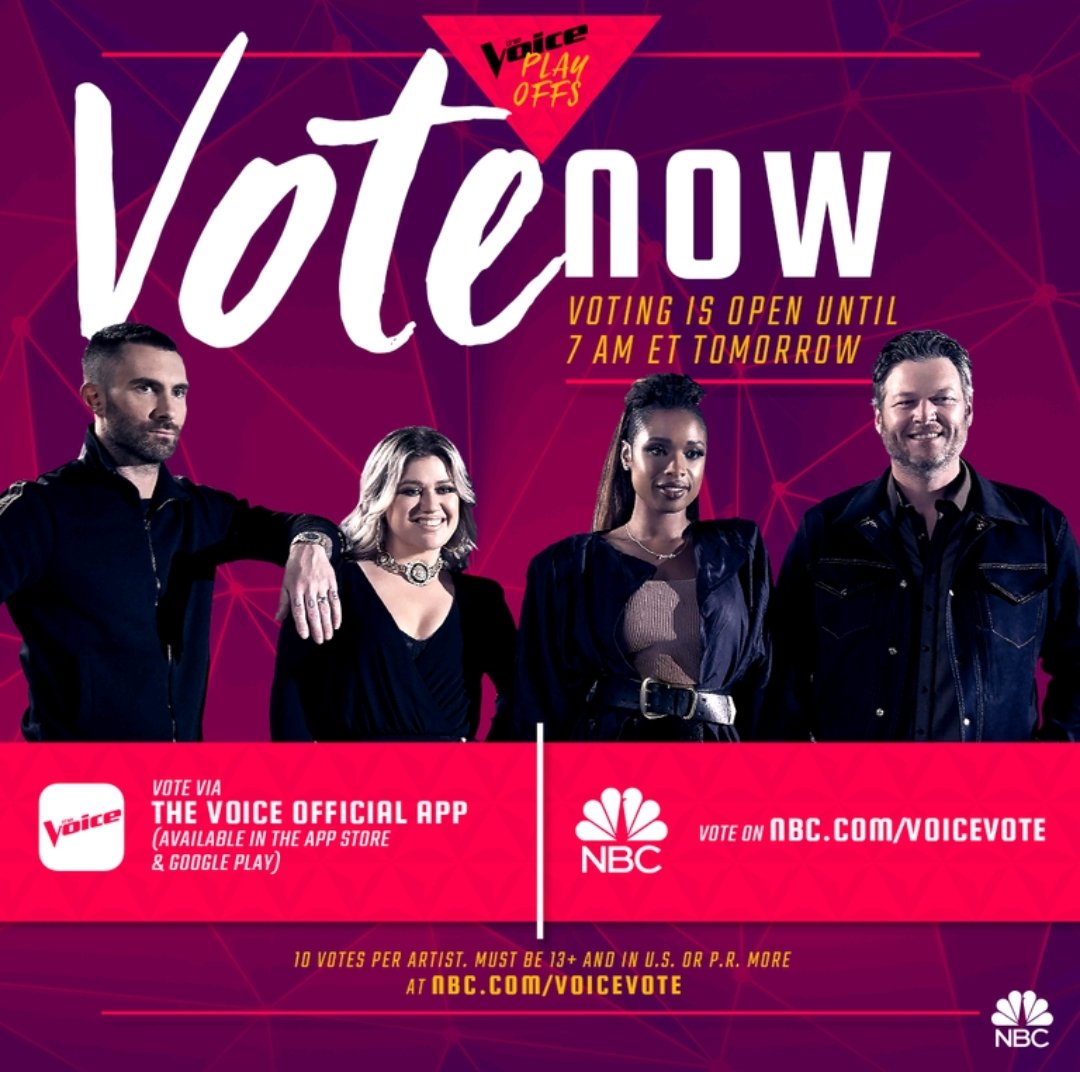 adamlevine's tweet photo. Vote for #TeamAdam tonight on @NBCTheVoice!! #VoicePlayoffs https://t.co/249QyK7C7U