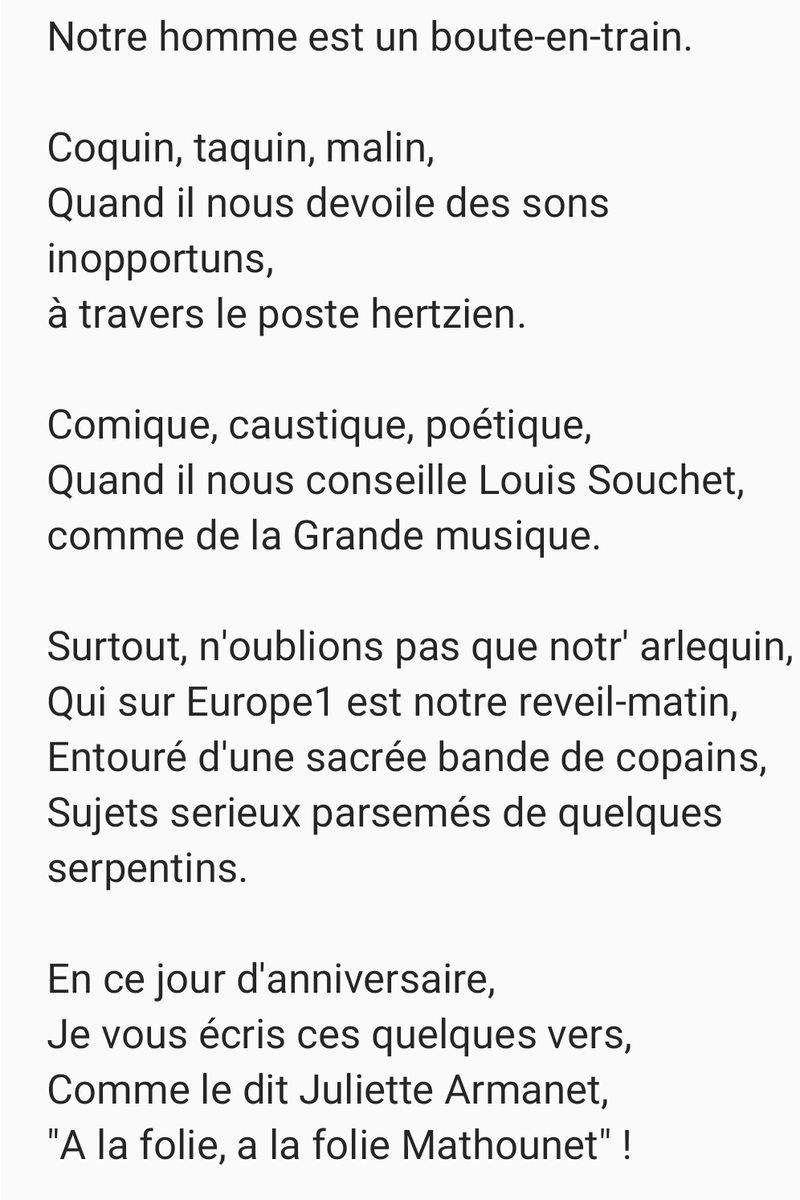 Eva Roque Twitterissa Debout Les Copains En Ce 13 Novembre C Est L Anniversaire Du Patron Matthieu Noel A Votre Avis Quel Cadeau Lui Ferait Plaisir Cadeaux Originaux Acceptes Vos Reponses