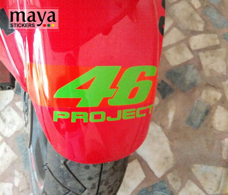 Yamaha Red - Sticker, ऑटो बॉडी स्टीकर - Sleeky India, Mandsaur