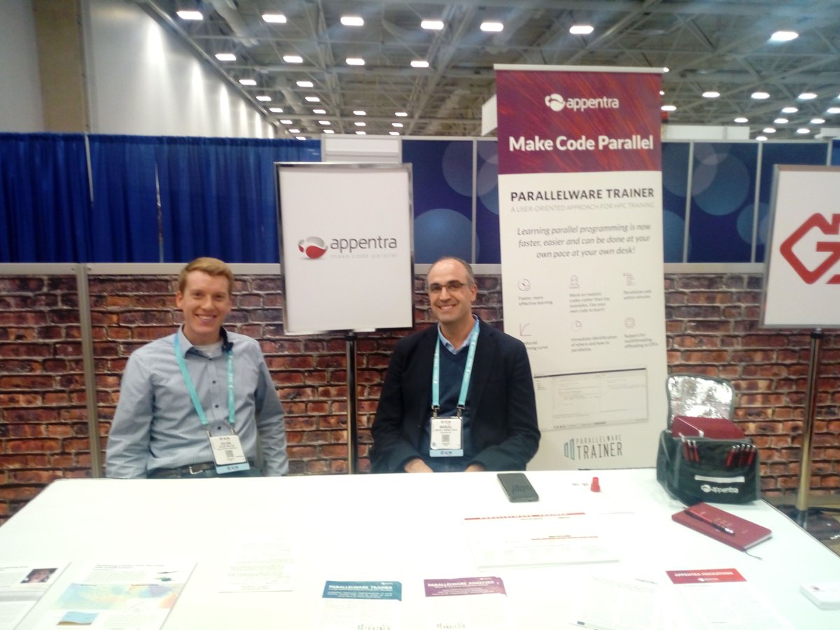 codee_com's tweet photo. Join Appentra at #SC18 in Dallas! Stop by booth #3869 to learn about the HPC education and teaching tool that allows you to learn HPC while working on real code and at your own pace #ParallelwareTrainer https://t.co/X9eb7gvHEA