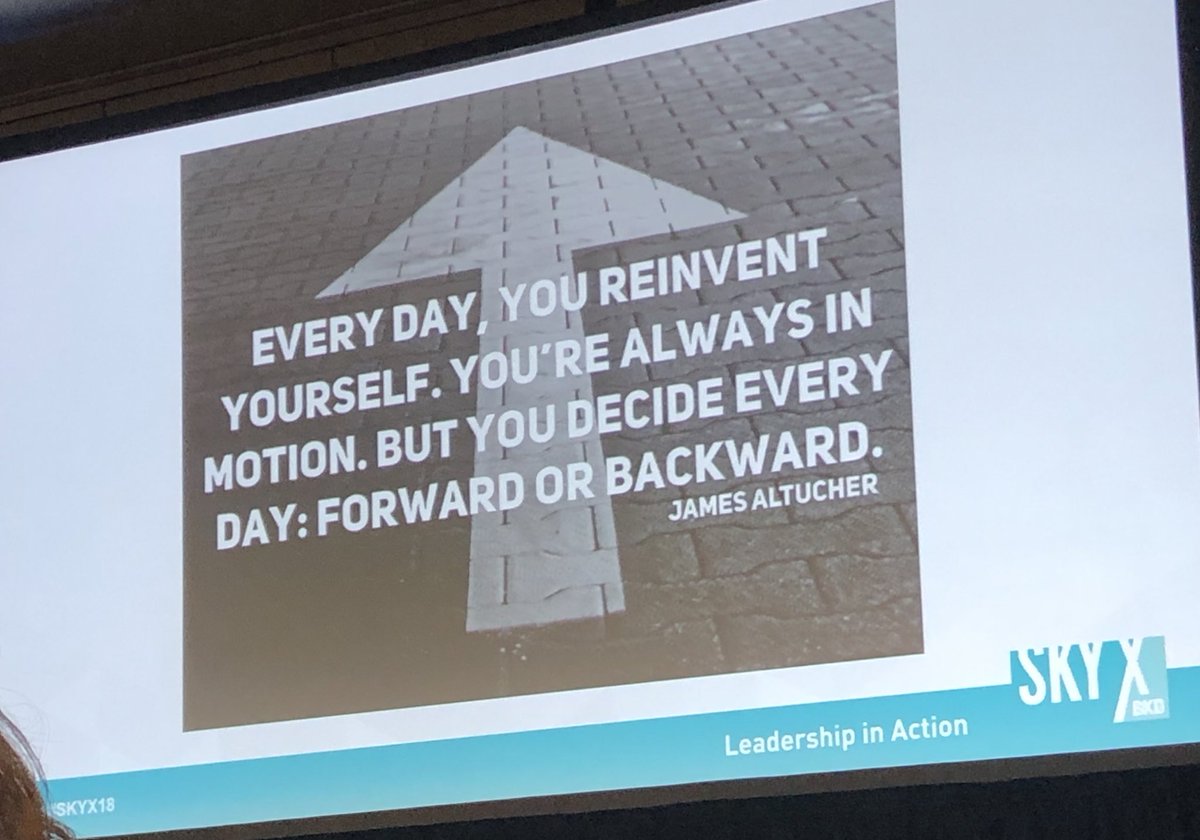 jessrichter_cpa's tweet photo. Amazing and inspiring day at the @BKDLLP #Skyx18 conference. Today’s closing session by @tjriveracpa77 was so moving. Loved this quote at the end. #BKDWomenLead #WhoLedYou https://t.co/1OOjzMumGd