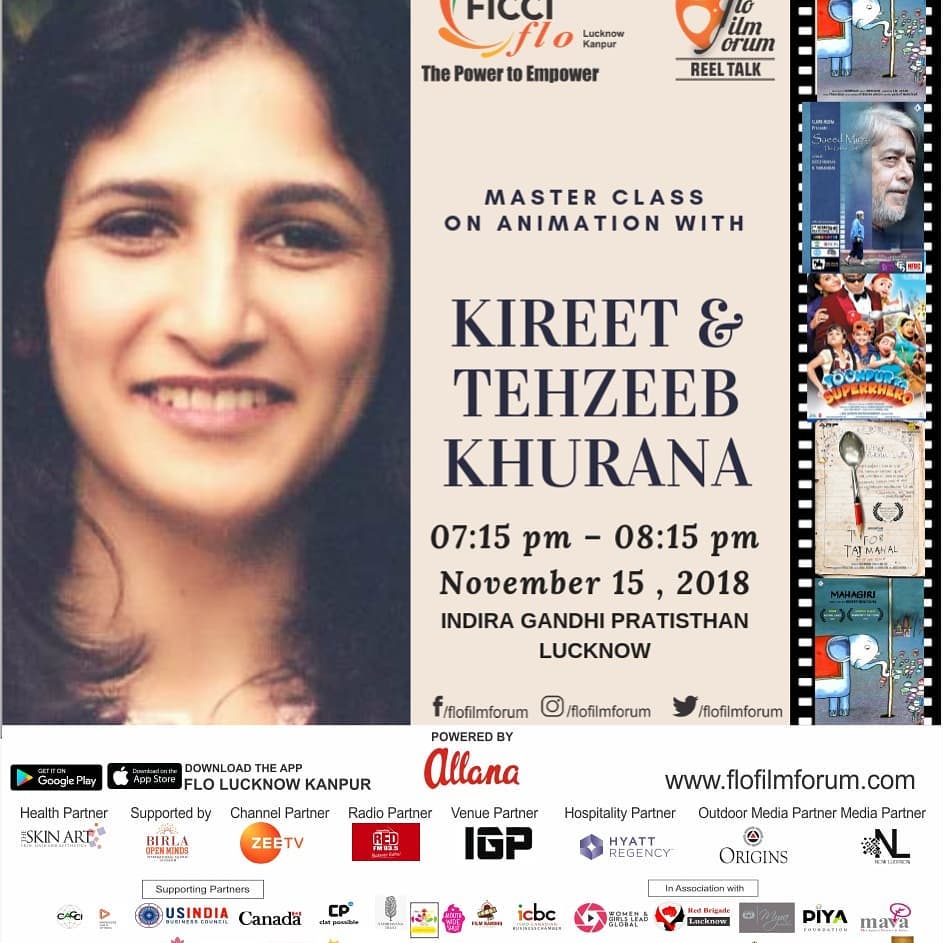 flofilmforum's tweet photo. Animation Master Class with Kireet and Tehzeeb Khurana and Tribute to the Legendary Indian Animator, Bhimsain Khurana.
#TaapseePannu #KanikaKapoor #NikhilDwivedi
#fff18 #flofilmforum18 #iwaff #ficci #flolucknowkanpur #lucknow #event #workshop #masterclass #handicraft #artisans https://t.co/rrU2XJ2BiJ