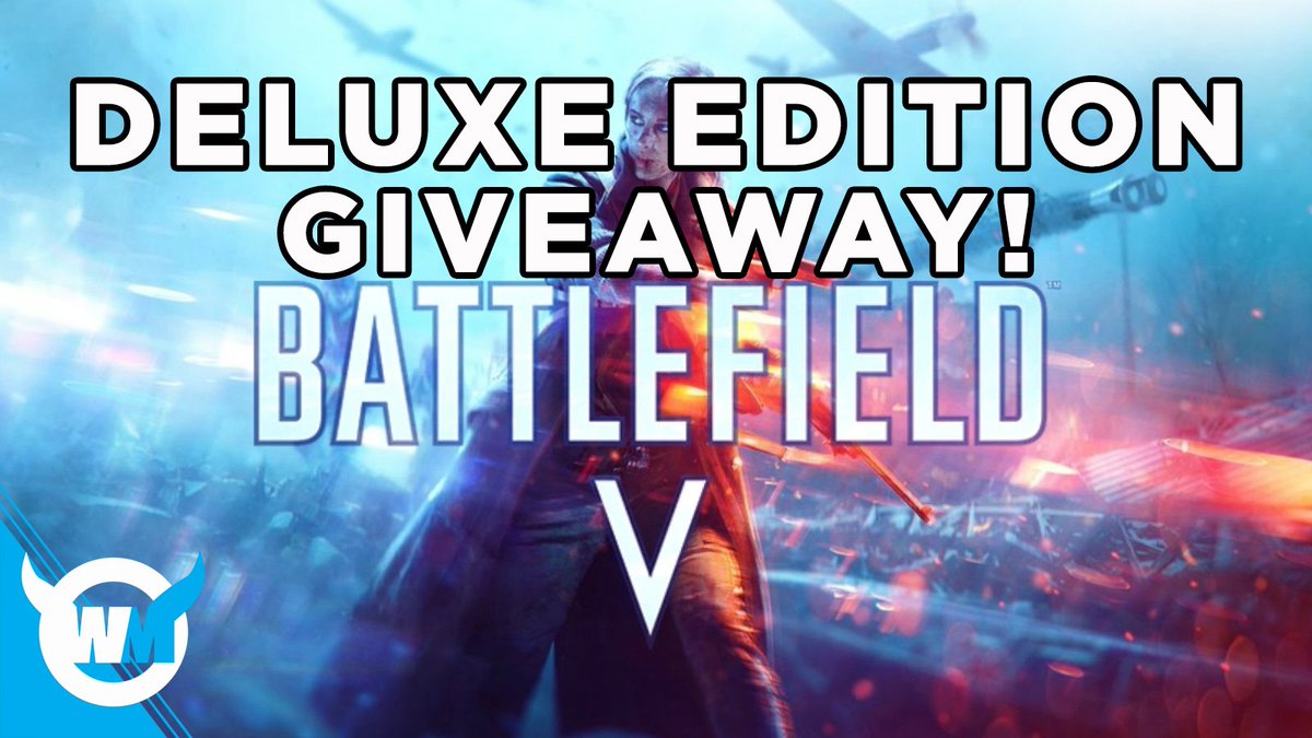 WTFmoses's tweet photo. Battlefield V is right around the corner! I've got a DELUXE EDITION to giveaway! This is for the PC EDITION! The contest will be drawn on midnight before the launch on the 15th! See you guys on the #Battlefield 

Enter here: https://t.co/IViRzW3w6S https://t.co/NcvXcKTbXC