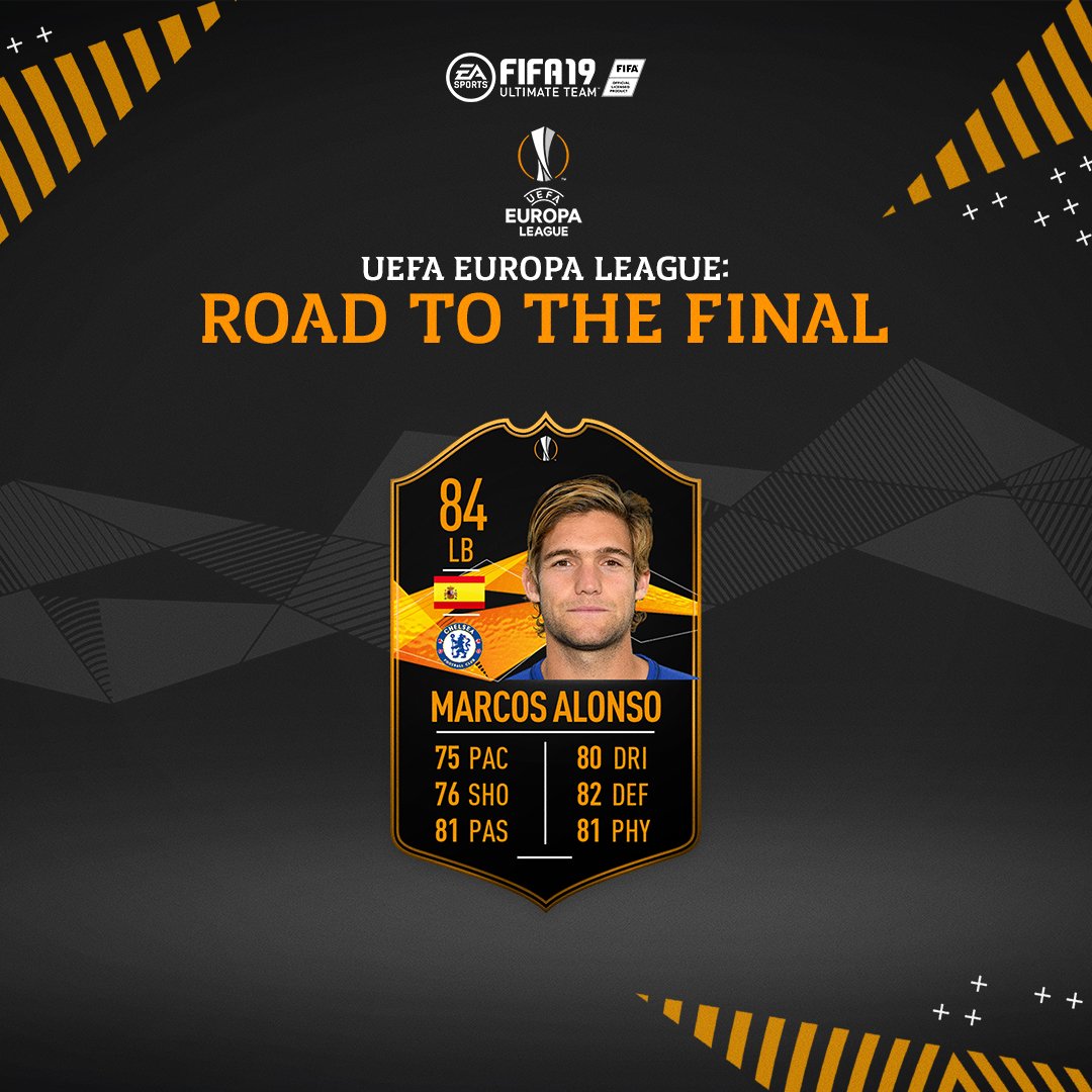 Ea Sports Fifa Jp Europa League Road To The Final マルコス アロンソ Sbc 配信中 Fifa19 Futjp