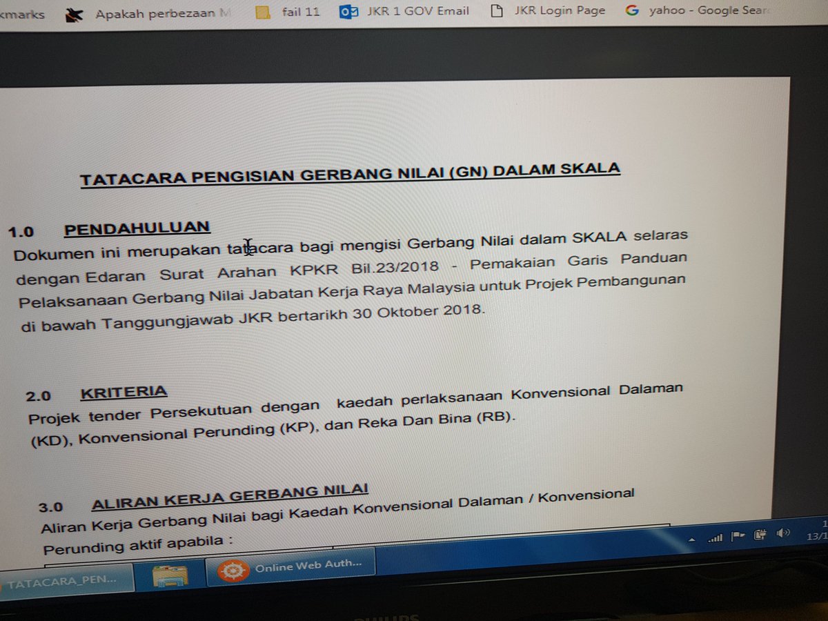After many hrs of hardwork &amp; iterations; the long awaited new Gerbang Nilai is now ready in SKALA. TQVM esp to PK <a href="/abhamidjkr/">abhamid</a> , BTM <a href="/CDPK_IPJKR/">Cawangan Dasar & Pengurusan Korporat JKR Malaysia</a> , UAT <a href="/JKRCPAB/">Caw. Perancangan Aset Bersepadu, JKR Malaysia</a> for making this happens. Well done team UPPP, BPPK,CPAB!
<a href="/RoslanMdTaha/">Roslan Md Taha</a>
<a href="/JKRMalaysia/">JKR Malaysia</a> 
<a href="/irlaikhinonn/">LAI ONN</a> 
<a href="/fbjjkr/">Fauzi Junus</a>