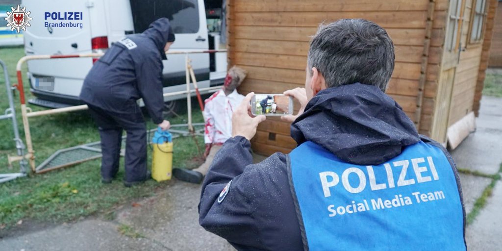 PolizeiBB's tweet image. Hinter den Kulissen - wir sind für Sie vor Ort und berichten live von unserer #Übung. #ACT2018 #behindthescene
