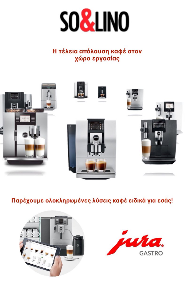 Theofilos24's tweet image. #Jura #coffeemachines #fullautomatic #espresso #cappuccino #latte macchiato #coffee creme #espresso freddo
#Swiss Made Read more: solino.gr