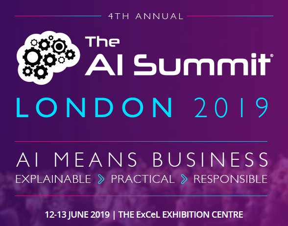 The Flag ship event of #LondonTechWeek is The #AI Summit 2019, x.com/Business_AI. Europe’s largest tech expo focused on Accelerating Business Transformation with Technology. Co-located with 5 world leading enterprise technology events on #IoT, #Cloud and #QuantuComputing.
