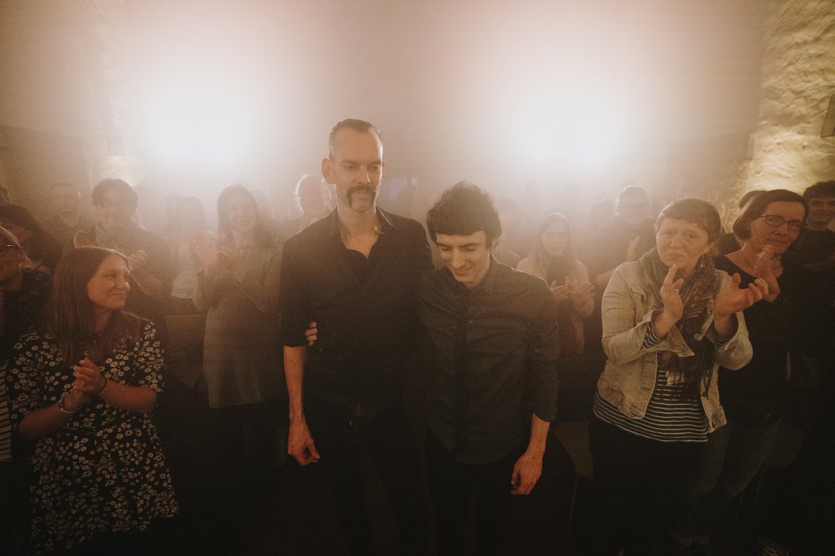 DIGITAL21_'s tweet photo. @DIGITAL21_ + @stefanolsdal #inconcert in #Germany β€οΈ
Thanks for giving us a sold out show and for being so nice to us (Michael, Alina & all the Festival crew, , audience, artists as Irmin Schmidt from CAN). It was a great night playing in that church.
#Picsby Patrick Slesiona https://t.co/uGzPYuMTCm