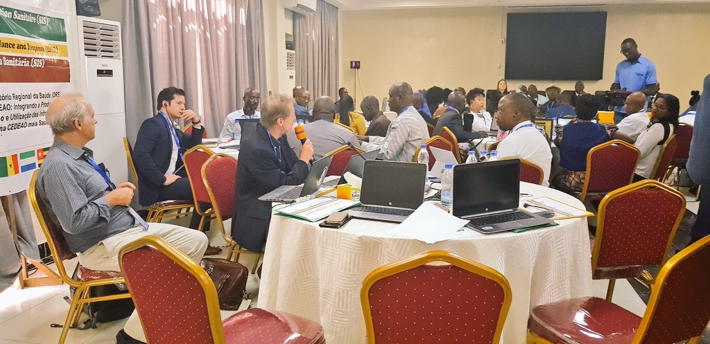 OoasWaho's tweet photo. Introduction of Participants at on going 9th annual meeting of managers and partners of HIS and IDSR #InfoForHealth #healthsystems https://t.co/KQubssCVi3