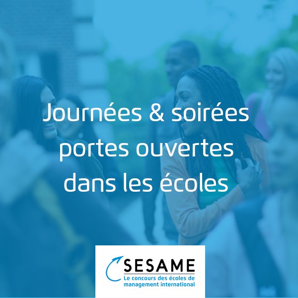 ConcoursSESAME's tweet photo. Les journées et soirées portes ouvertes dans les écoles membres du @ConcoursSESAME approchent ! Pas moins de 10 dates sont déjà proposées par les écoles.
► RDV sur l'agenda du Concours SESAME : https://t.co/cmpCT20R4R #JPO #bachelor #gradedemaster #campus https://t.co/CyTL5LbNbq