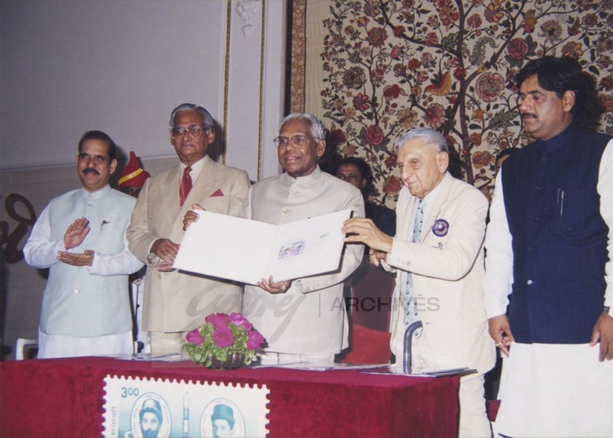 GodrejArchives's tweet image. A commemorative postage #stamp bearing images of founders- Ardeshir &amp;amp; Pirojsha Godrej, was released by Hon'ble K R Narayanan, #PresidentofIndia in 1998, marking the centenary of @GodrejGroup-a saga of self-reliance, product excellence &amp;amp; trusteeship #Archive90s #ExploreYourArchive