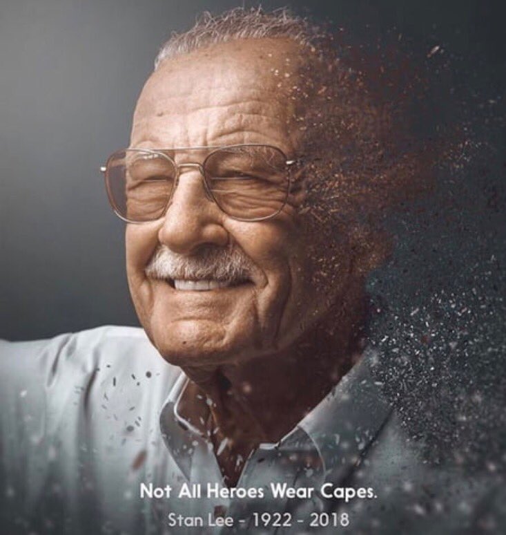 Rest In Peace Stan. Thank you for giving us a whole universe of heroic imagination and fantastical stories to last a lifetime and beyond. You'll never be forgotten. <a href="/TheRealStanLee/">Stan Lee</a>