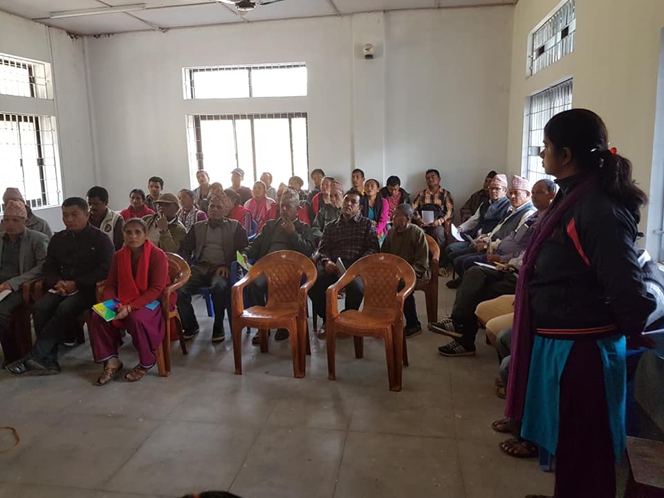 PutalibazaarMun's tweet photo. वडा न ५मा उपभोक्ता समिति गठन , परिचालन तथा व्यवस्थापन सम्बन्धी अभिमुखीकरण तथा सुचनामुलक तालिम कार्यक्रम सम्पन्न हुदै । @MoFALD_LGCDP  @mofaganepal @LGCDPp https://t.co/jMLAYv3iFs