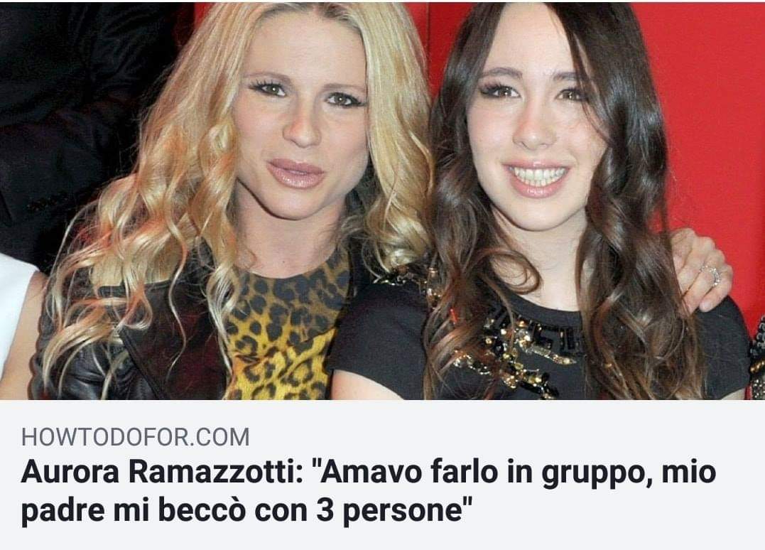 LitterTw's tweet photo. Ah..

#AuroraRamazzotti
#MichelleHunziker 
#ErosRamazzotti
#Gossip https://t.co/nP13JvZPOw