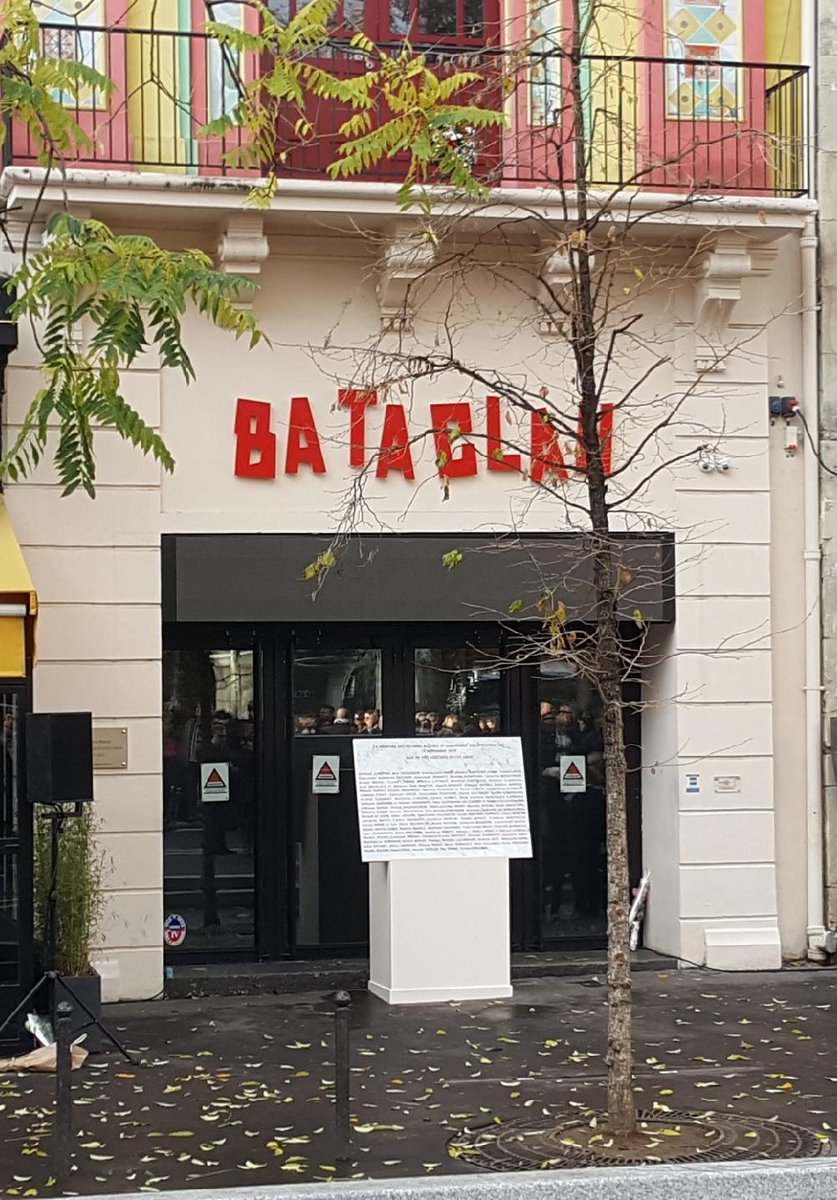 <a href="/FranceVictimes/">France Victimes</a> (<a href="/ParisPav75/">PAV75</a>, St-Denis) mobilisées pour accompagner toutes les #victimes des #attentats #13Novembre sur tous les lieux de ces cérémonies d'hommage et depuis 3 ans, avec une centaine d'associations et plus 28 000 entretiens pour les victimes.