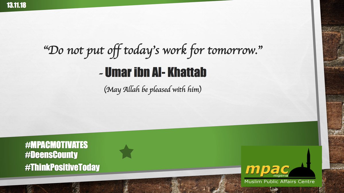 mpacng's tweet photo. It is best you make the conscious effort in learning that which you did not know well today so you can become a better version of yourself tomorrow.
#MPACmotivates
#MPACInspirations
#MPACQuotes
#iMPACt
#thinkpositivtoday #tpt
#ThinkPonderReflect #TPR
#DeensCounty https://t.co/bOYLu5TZzI