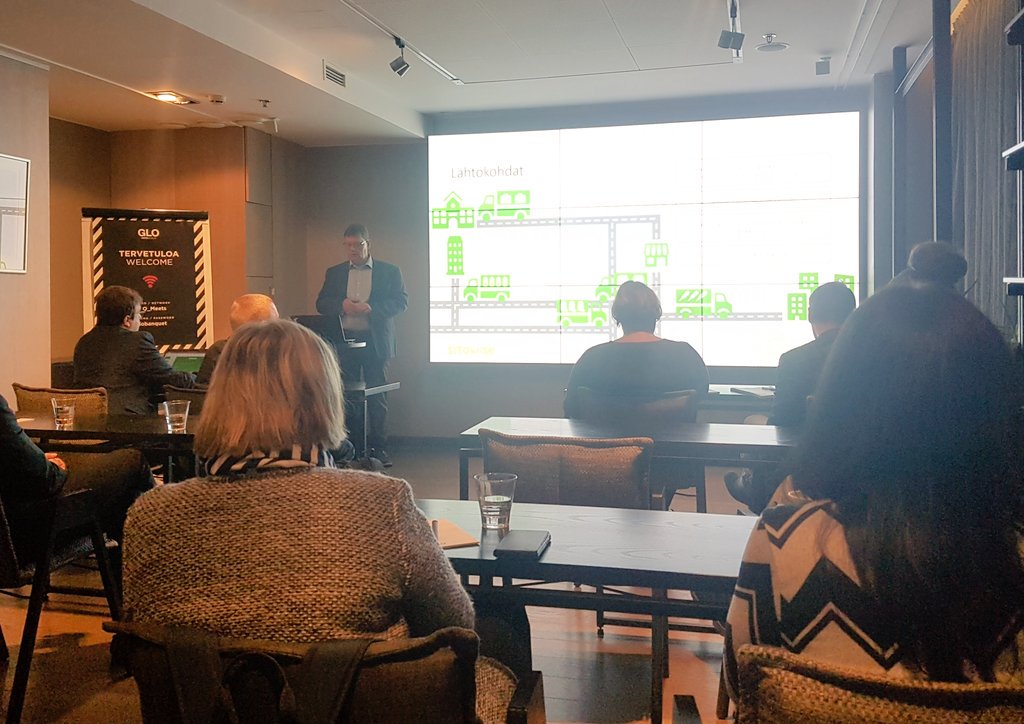 Aamiaisella täyttä asiaa sote-kuljetusten optimoinnista @SitowiseSmart @sitowisegroup #MaaS