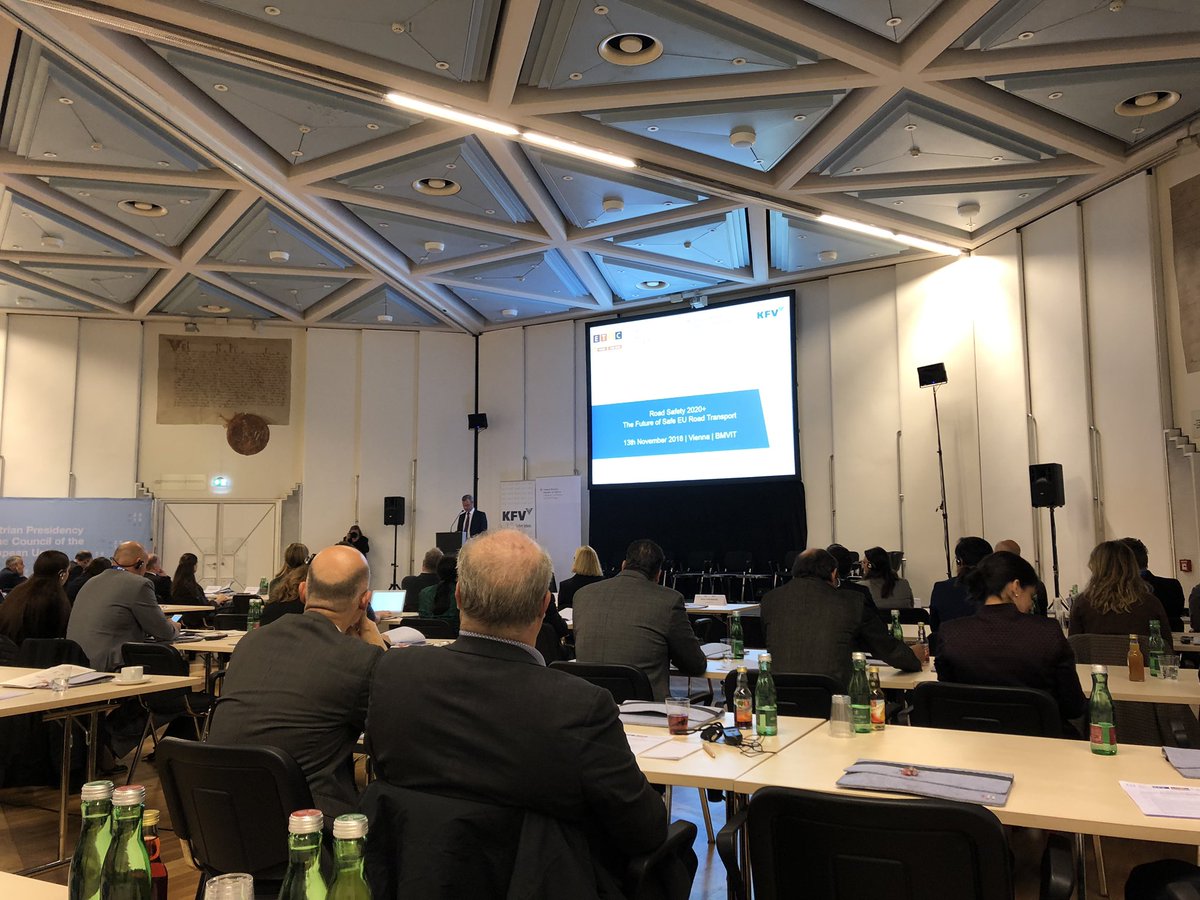 alextowardszero's tweet image. Great to be today at the @ETSC_EU and @EU2018AT Road Safety 2020+ event today in Vienna.