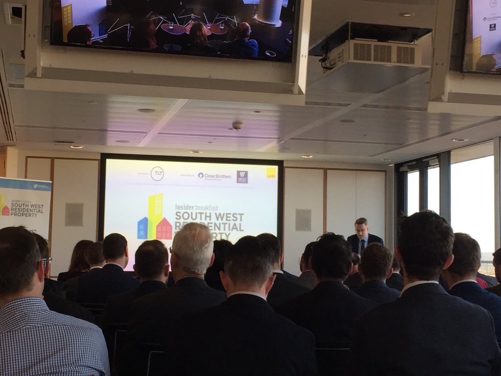 esmeashcroft's tweet photo. My first Insider breakfast meeting and today we are chatting residential property at TLT. #SWResi https://t.co/gTn2Dh6Nsj