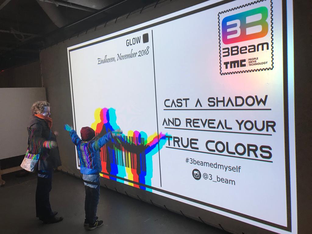 Have you already cast a shadow <a href="/GlowEindhoven/">GLOW Eindhoven</a>? Visit us this week in the V&amp;D Building! #3beamedmyself #Glow2018