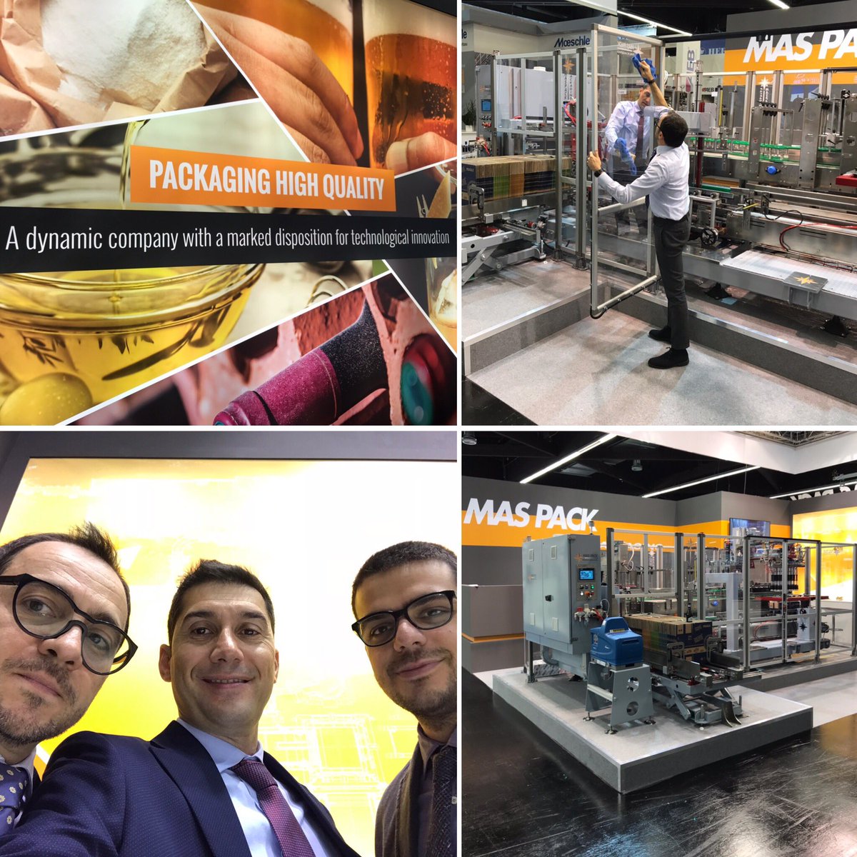 mas_pack's tweet photo. We are ready!
Hall 7 - Stand 539
WE PACK IT! 
#Packaging #Technology #Fair #MadeInItaly https://t.co/yZanKcQV3B