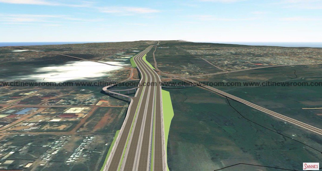 Citi973's tweet image. Here's how the Motorway is expected to look after work on the stretch is completed #CitiCBS