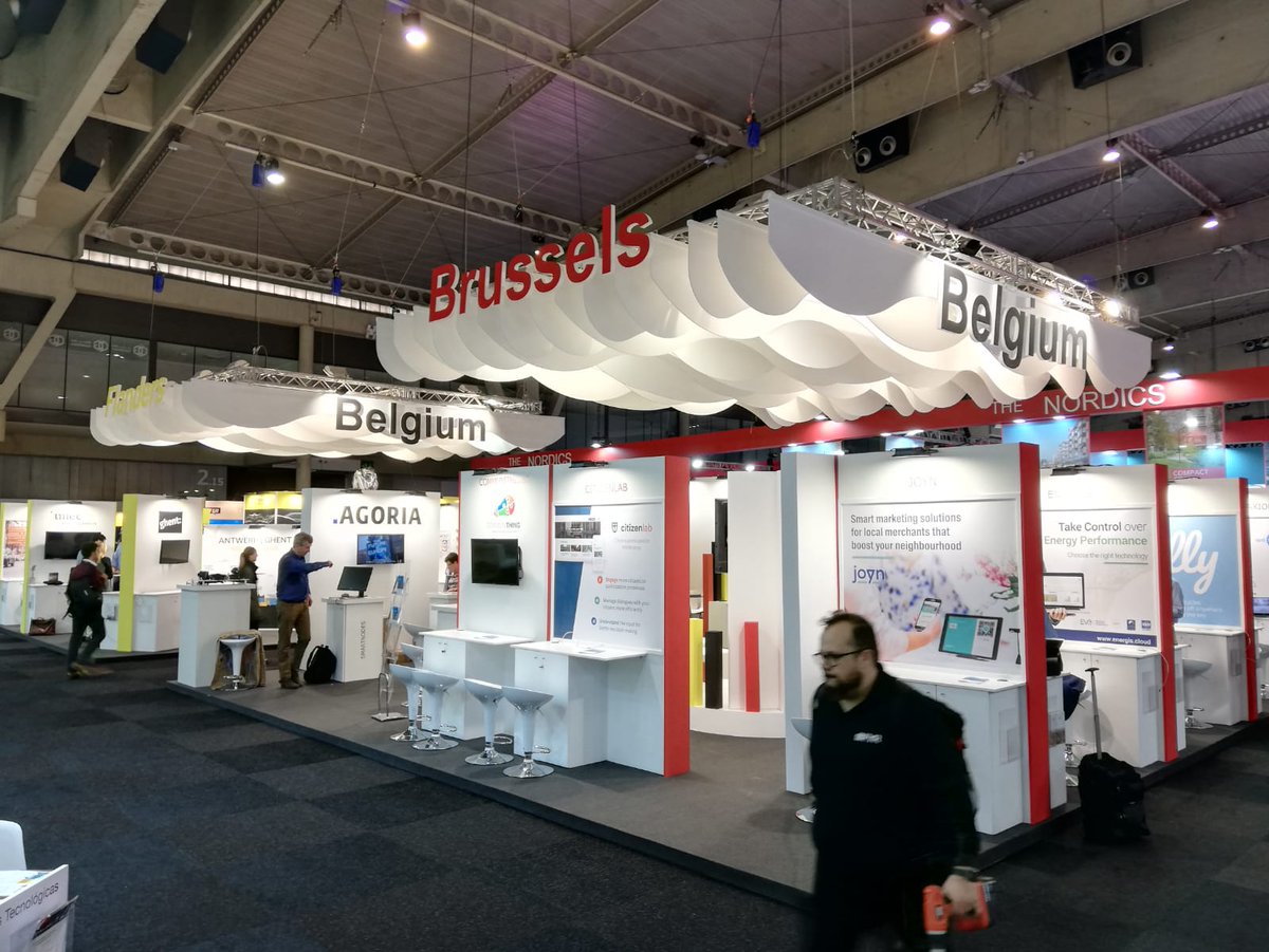 easybrussels's tweet photo. Hello! đ#Easybrussels is all set to welcome you at the Belgian pavilion of the #SmartCityExpo. Are you curious about Brussels as a Smart City? What we do? Who we are? How we work? Come and discover! Pitch tomorrow at 10AM! #easy #SCEWC18 #urbaninnovation #smartcities @CIRB_CIBG https://t.co/0afnaoaTWz