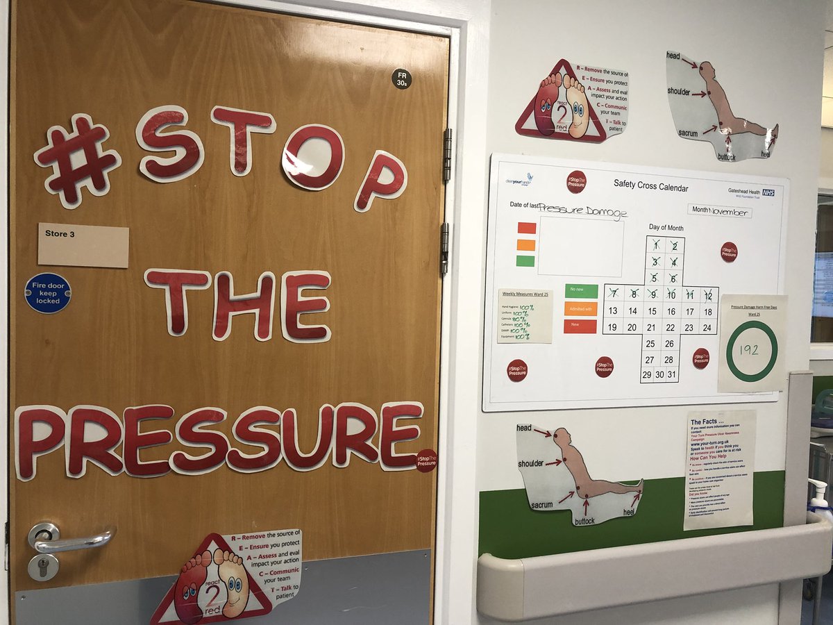 Ward 25 #stopthepressure @QEGateshead <a href="/emmanewto/">Emma Newton</a> @janiemthomp