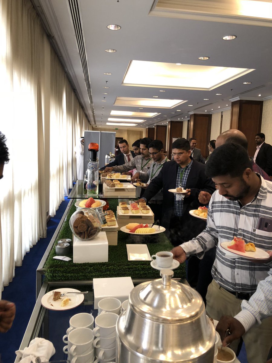 reshroy's tweet photo. Fantastic crowd in Bahrain for the first #VATSummit by Zoho! https://t.co/L4h4bx7EV4