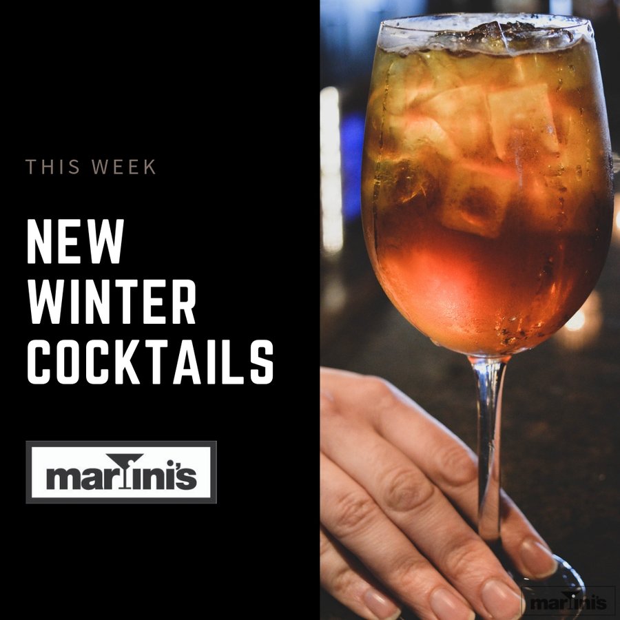 martinisrest's tweet photo. This week we launch our new Cocktail Menu, full of amazing winter friendly ... https://t.co/pbTgLekG8K https://t.co/iisguZsi30