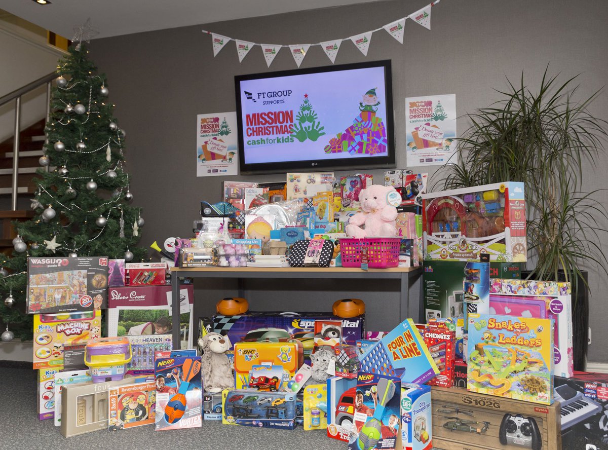 Walter Thompson, Tom Willoughby and Langtons (FT Group) are once again supporting Cash for Kids ~ Mission Christmas.  Please when you are shopping buy one extra gift and drop it off at Construction House DL7 8ED #MissionChristmas #DropOffPoint #makingchildrensmile #Northallerton