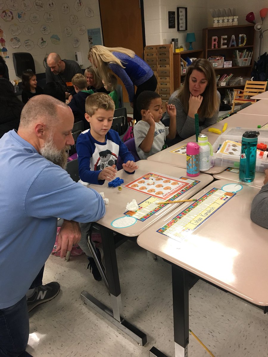 We loved teaching our parents and grandparents how to play our math games! Thanks for coming!!