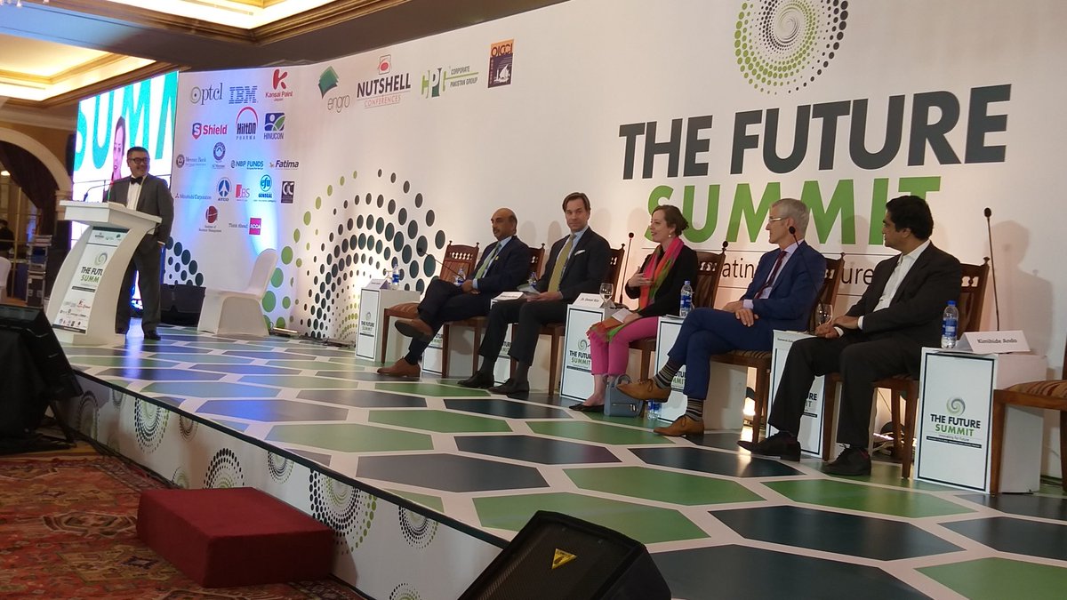 Delighted to speak at the #FutureSummit on ‘branding Pakistan’ - and in particular why the UK 🇬🇧 wants to ⬆️ trade with Pakistan 🇵🇰 including through Ease of Doing Business reforms.