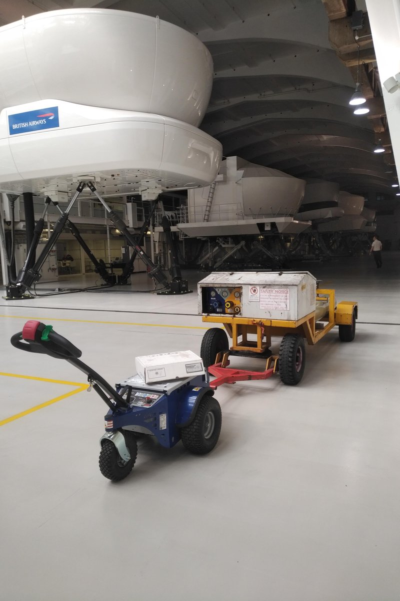 ePowerTrucks have recently supplied a Jobmaster/Zallys M4 to British Airways for transporting a nitrogen trolley. The nitrogen is used in the flight simulators.

epowertrucks.co.uk/portfolio-item…