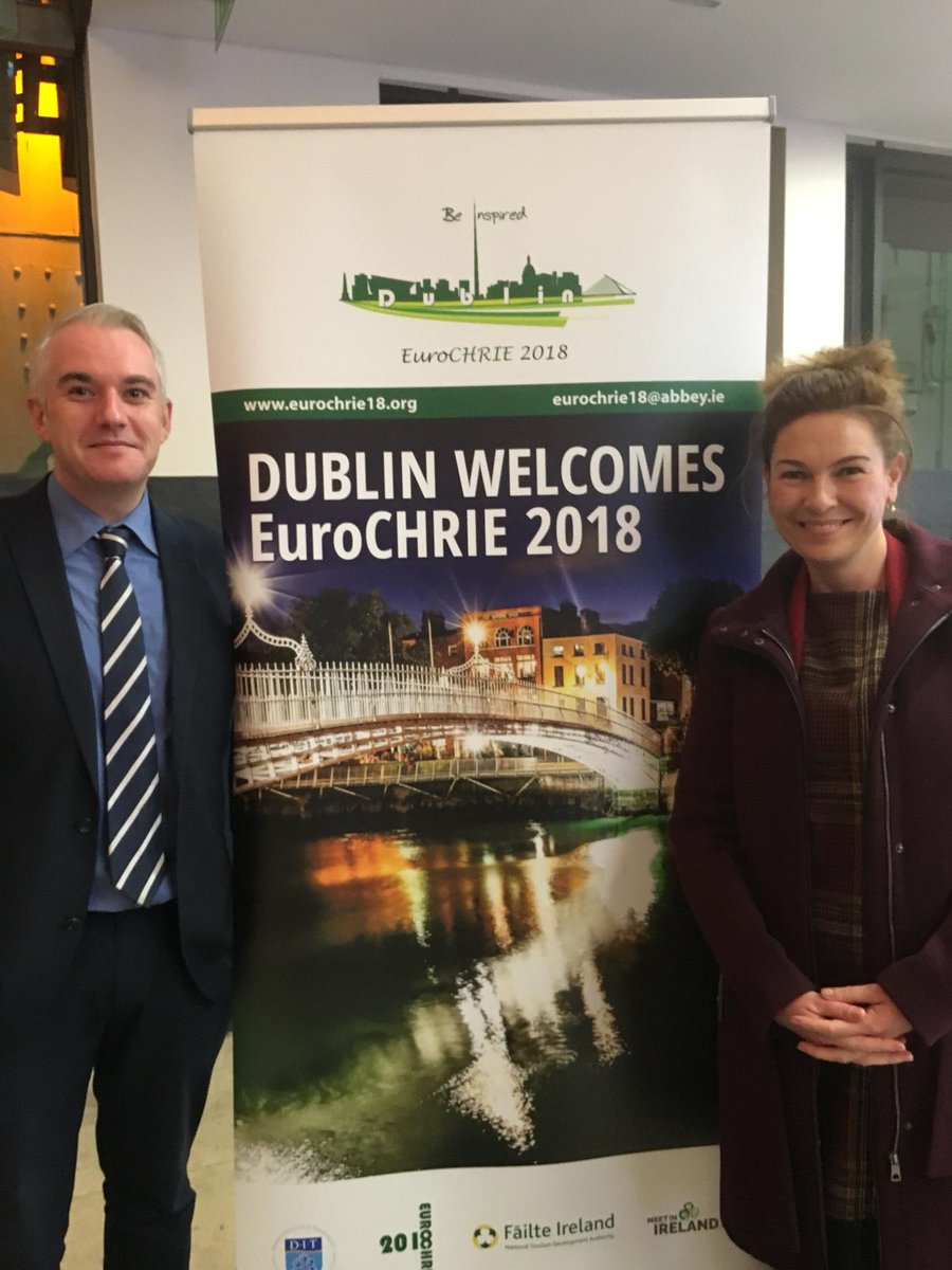 MECPATHS's tweet photo. With thanks to @EuroCHRIE2018 for welcoming us along last week #maureenbrookes #antitrafficking #ireland #hospitalitysector https://t.co/Mi8R4IKCNR
