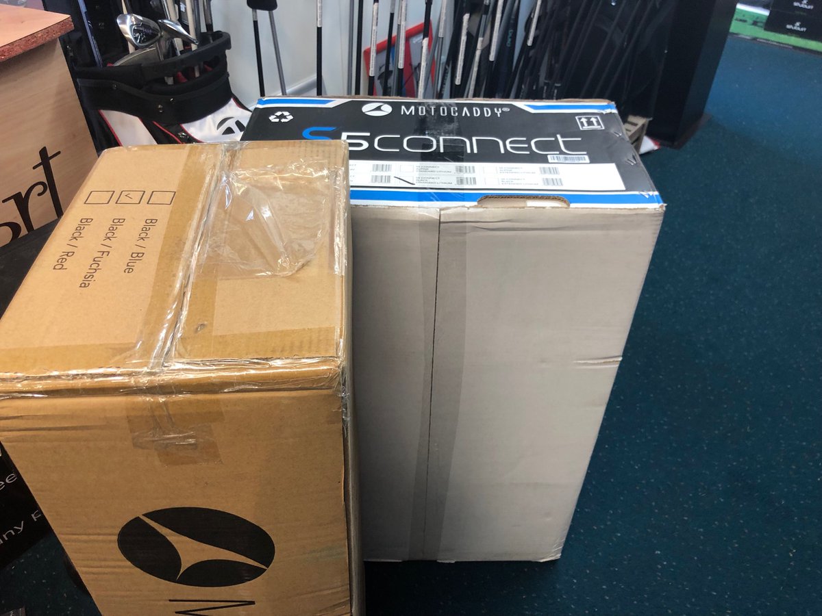 carlpcross's tweet photo. Another lucky #ccggolf customer saving £250 on a new @MotocaddyGolf #s5connect golf trolley and #dryseries bag @mellorgolf https://t.co/UoajbtydvU