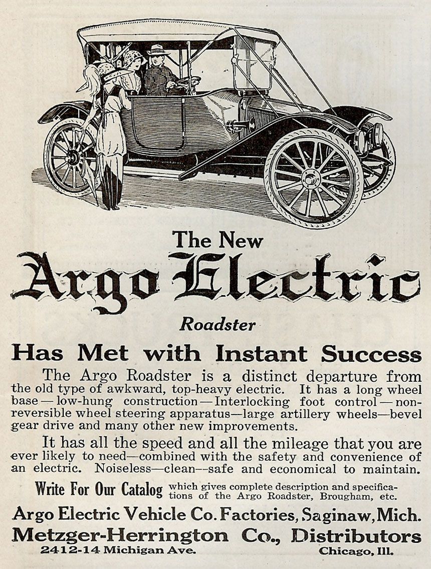 103. Allegedly the Argo Roadster was marketed - due to its sporty stylings - as "a woman's car that any man is proud to drive"