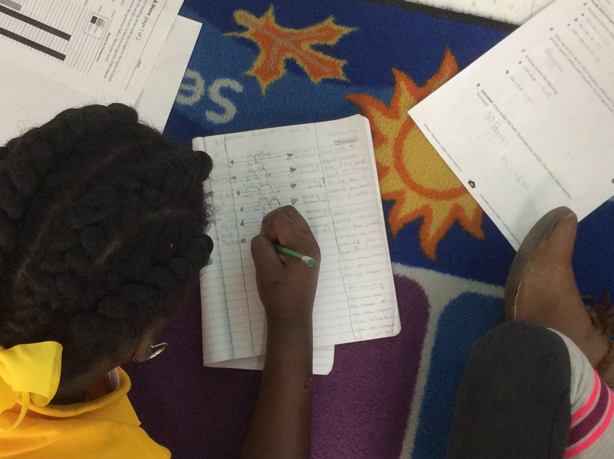 MsBlake5th's tweet image. Kids &amp;amp; I are digging the removal &amp;amp; distance strategies on number lines to subtract decimals! #mathgeniuses @E_B_Ellington