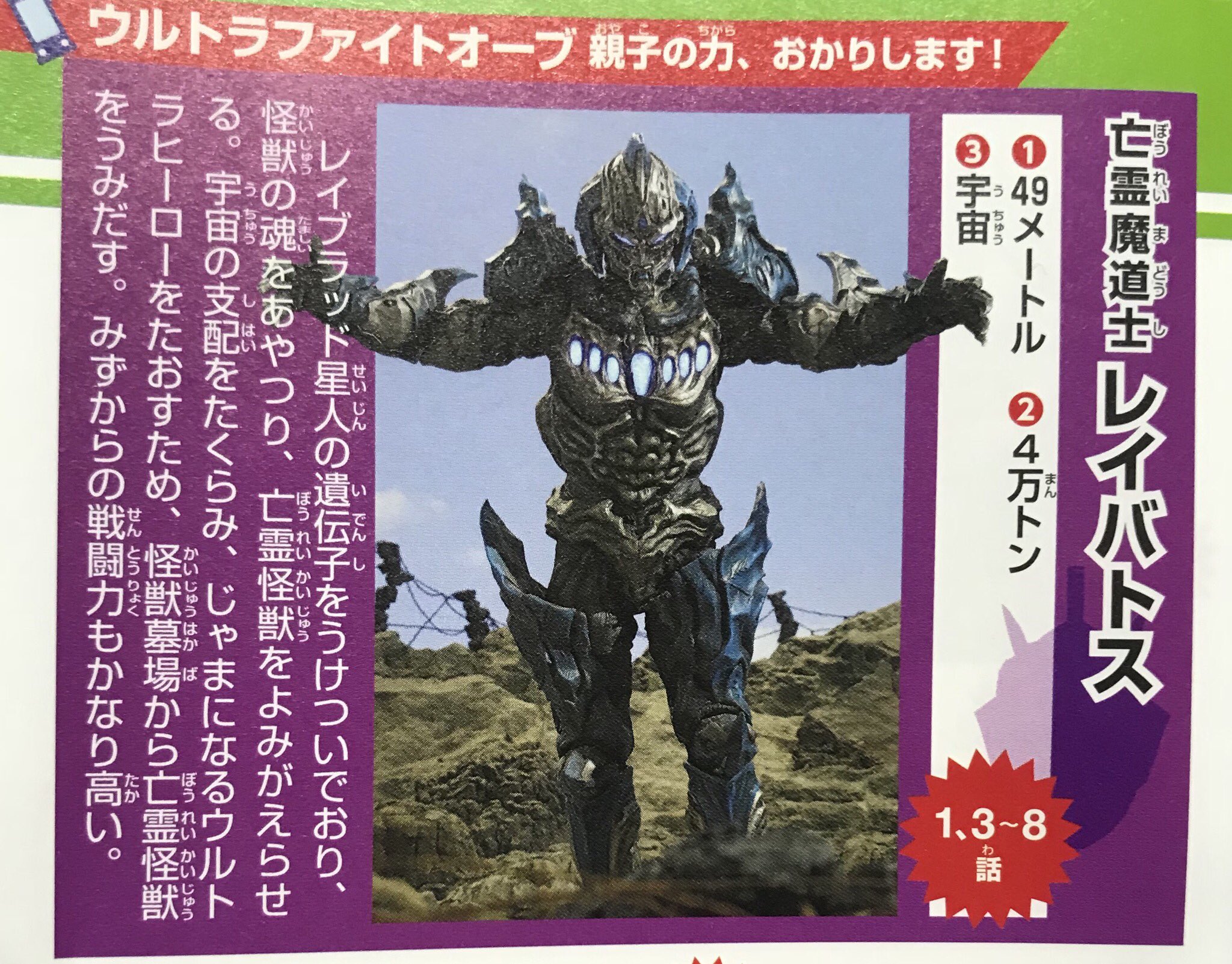 斜風 Twitter પર 一日一レイバトス Lt 図鑑 Gt ウルトラファンのバイブルといえば怪獣図鑑 膨大な怪獣の知識を得られる図鑑 に世代を問わずお世話になったファンは多いはずです 18年現在で最新の怪獣図鑑は 全ウルトラマンオール怪獣スーパー大図鑑 光の巻