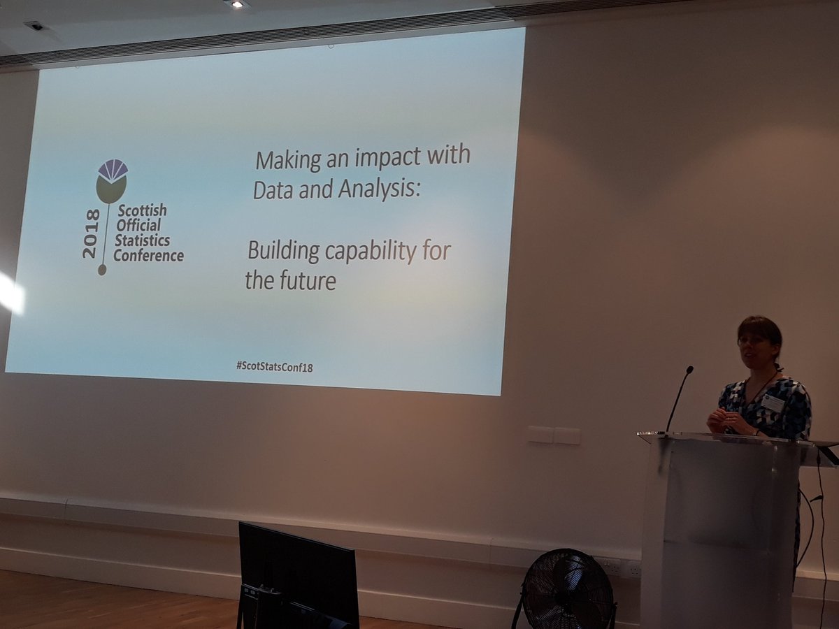 et_roughsedge's tweet photo. Hearing from Jennifer Henderson at @RegistersOfScot about their plans to make their data freely available in a way that citizens can understand and use #ScotStatsConf18 https://t.co/7Ta0G2jxYp