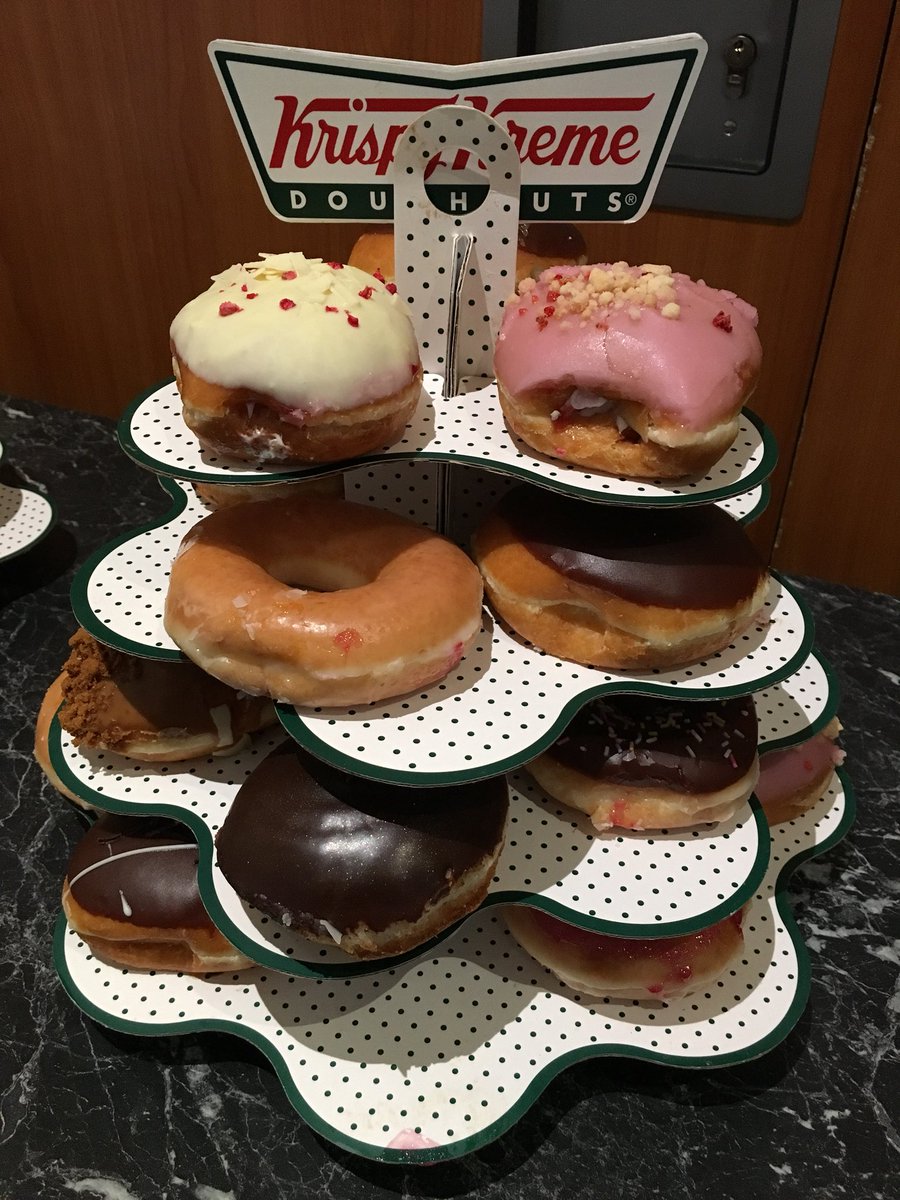 rachiebrooking's tweet image. Oooh now this makes me think of @AsifChoudry being an @krispykremeUK ambassador and also @amynettleton1 must be happy as it totes looks like a Christmas tree 🎄#TransformationNetwork #coffeebreak