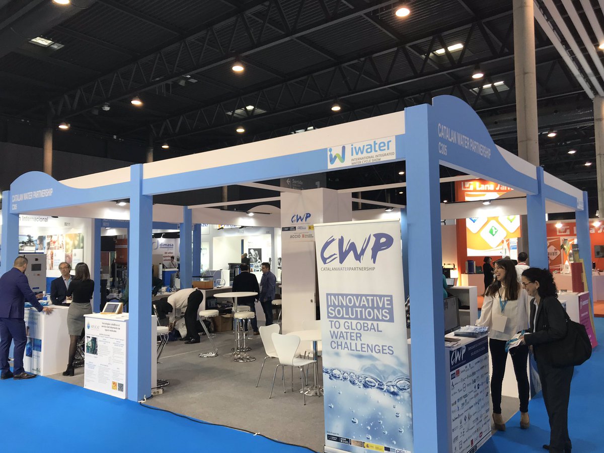 CatalanWaterP's tweet image. Tot preparat per @iwaterbarcelona Vine a veure’ns al Catalan Water Partnership a l’estand C-305 junt amb @amphos_21 @HidrotecTV @NetwaterT @Carburos #Aplicat #krypton @Alsina_Formwork #microcom @aemsistemas @Waterologies #cimaigua