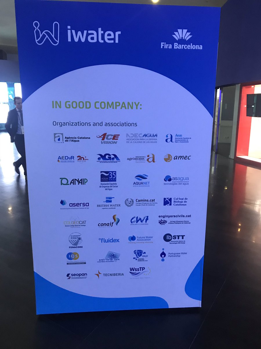CatalanWaterP's tweet image. Tot preparat per @iwaterbarcelona Vine a veure’ns al Catalan Water Partnership a l’estand C-305 junt amb @amphos_21 @HidrotecTV @NetwaterT @Carburos #Aplicat #krypton @Alsina_Formwork #microcom @aemsistemas @Waterologies #cimaigua