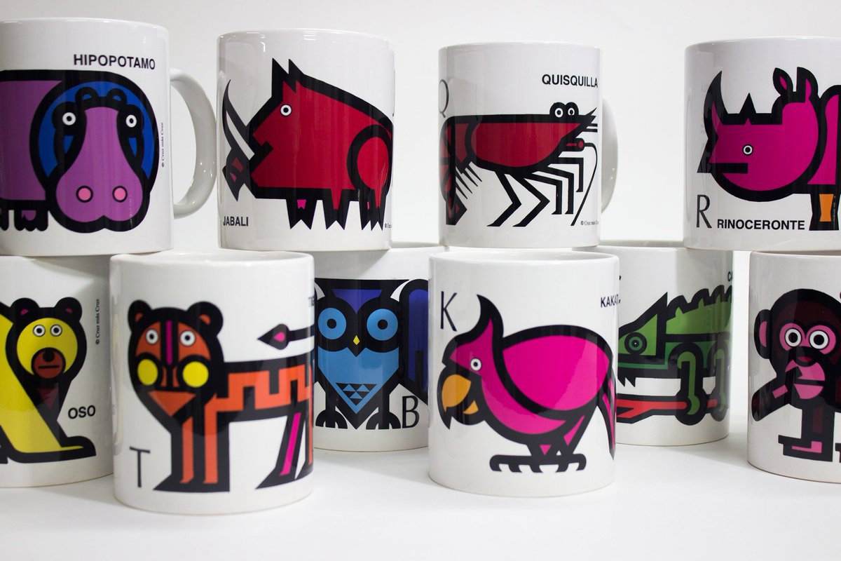 ppcruznovillojr's tweet photo. Que 50 años no es nada...
Los animales que dibujó mi socio para Fósforos del Pirineo cumplen medio siglo, y en Cruz más Cruz lo celebramos con esta edición limitada de tazas. Ya disponibles en @Counterprint #CruzNovillo #ABCanimal https://t.co/rhiAOPo0UE